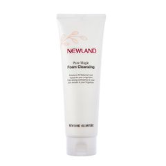 Sữa Rửa Mặt Newland Pure Magic Foam 180ml - Chiết Xuất Bách Xù & Chanh, Làm Sạch Sâu, Thích Hợp Mọi Loại Da, Dưỡng Ẩm Tự Nhiên