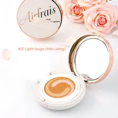 Phấn Nước Che Khuyết Điểm Essential UV Cushion Airfrais SPF 50+/PA+++ - Dưỡng Ẩm, Trắng Sáng, Cải Thiện Nếp Nhăn - Made in Korea