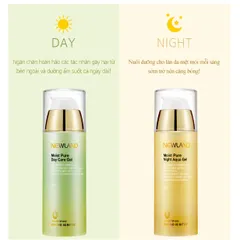Gel dưỡng ẩm da ban ngày Moist Pure Day Care Gel Newland dành cho da mụn