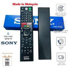 Điều khiển Remote Tivi SONY RM-TX310P Giọng Nói Voice 2015-2019 - Hàng Mới Fullbox Tặng Pin, Tương Thích Smart TV Sony