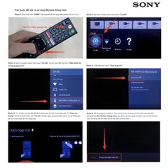 Điều Khiển Tivi Sony RM-TX310P 2015-2019 - Remote Giọng Nói Chính Hãng Malaysia, Tương Thích Tất Cả Smart TV Sony
