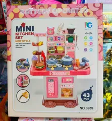 Đồ Chơi Nhà Bếp Hiệu Ứng Đèn Âm Thanh - Bộ Nấu Ăn 3959 (43 Chi Tiết) & 688-232 (56 Chi Tiết) - Đồ Chơi Sáng Tạo Cho Trẻ Em