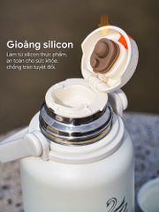 Bình Giữ Nhiệt Nóng Lạnh 2GOOD SPORT S10 - 1100ml, Thiết Kế Thời Trang, Giữ Nhiệt Lâu, Phù Hợp Đi Học, Du Lịch, Làm Việc