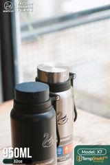 Bình Giữ Nhiệt 2GOOD Wide Mouth X7 950ml - Thép Không Gỉ Cao Cấp, Giữ Nóng Lạnh Tối Ưu, Thiết Kế Sang Trọng, Dễ Vệ Sinh
