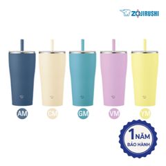 Cốc Giữ Nhiệt Zojirushi SX-HA72H 720ml - Bình Giữ Nóng Lạnh Kèm Ống Hút, Thép Không Gỉ, Bảo Hành 1 Năm - Sang Trọng, Dễ Dàng Vệ Sinh