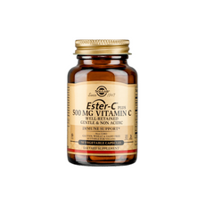 Viên uống Vitamin C Ester-C 500mg SOLGAR - Hỗ trợ miễn dịch và sức khỏe da - Hàng nhập khẩu chính hãng 50 viên