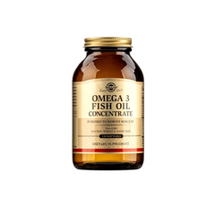 Omega 3 Fish Oil Concentrate L120V SOLGAR - Hỗ trợ sức khỏe tim mạch và não bộ - Dầu cá cao cấp tự nhiên