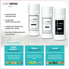 Kem Khử Mùi Deo-Cream Stick MARCWEISS 40ml, Ngăn Mồ Hôi Và Mùi Cơ Thể - Hương Podium