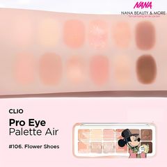 Bảng Phấn Mắt Clio Disney Pro Eye Palette Air Limited Edition 8g - Họa Tiết Micky, Chất Lượng Cao, Sắc Tố Phong Phú, Trang Điểm Độc Đáo