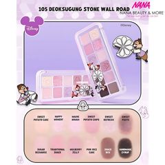 Bảng Phấn Mắt Clio Disney Pro Eye Palette Air Limited Edition 8g - Họa Tiết Micky, Chất Lượng Cao, Sắc Tố Phong Phú, Trang Điểm Độc Đáo