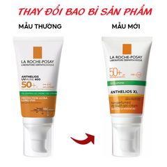 Kem Chống Nắng La Roche Posay Anthelios XL Dry Touch Gel Cream SPF 50+ Dành Cho Da Dầu 50mL - Kiểm Soát Nhờn, Không Bết Dính