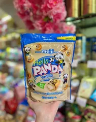 Bánh Hello Panda vị vanilla 198g - Snack thơm ngon từ Mỹ, hình dạng gấu dễ thương, phù hợp cho mọi lứa tuổi, quà tặng hoàn hảo cho các dịp lễ.