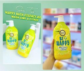 Sữa Tắm Happy Bath Be Happy 900ml - Sữa tắm cấp ẩm, làm sạch da tự nhiên, hương thơm nhẹ nhàng, sản phẩm chăm sóc da tuyệt vời từ Hàn Quốc