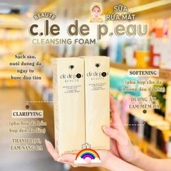 Sữa Rửa Mặt Tạo Bọt Clé De Peau Beauté 125ml - Sạch Sâu, Dưỡng Ẩm, Chăm Sóc Da, Không Chứa Hóa Chất Độc Hại
