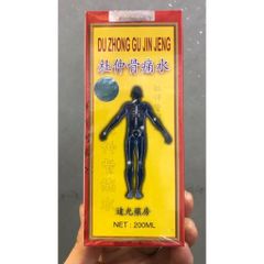 Đỗ Trọng Cốt Thống Thuỷ 200ml - Giảm Đau Nhức Khớp, Tê Bì Tay Chân, Hỗ Trợ Sức Khỏe Khớp, Du Zhong Gu Jin Jeng
