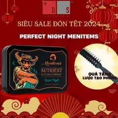 Sáp Vuốt Tóc MENITEMS Perfect Night - Giữ Nếp, Tạo Kiểu Tự Nhiên Mạnh Mẽ, Hương Lịch Lãm, 10H Bền Chặt cho Nam Giới