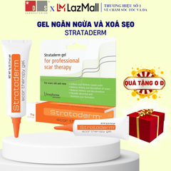 Gel phục hồi và cải thiện sẹo Strataderm - Gel silicone Thụy Sĩ, xóa sẹo cũ và mới, chống ngứa và giảm đỏ, cho da nhạy cảm