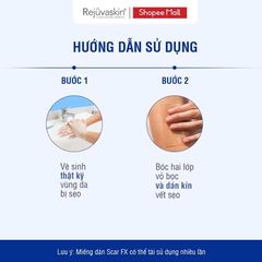Miếng Dán Xóa Mờ Sẹo Lồi REJUVASKIN Scar FX Breast Piece - Giải Pháp Hiệu Quả Cho Da, Hỗ Trợ Làm Mờ Sẹo Tham, Đổi Mới Làn Da