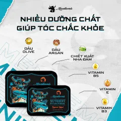 Sáp Vuốt Tóc Menitems Pomade Hương Nước Hoa Giữ Nếp Tự Nhiên 16 Giờ, Dưỡng Tóc Khỏe, Dễ Gội Sạch - 50g