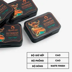 Sáp Vuốt Tóc Menitems Pomade Hương Nước Hoa Giữ Nếp Tự Nhiên 16 Giờ, Dưỡng Tóc Khỏe, Dễ Gội Sạch - 50g
