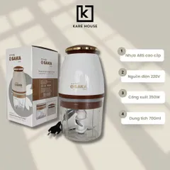 Lưỡi Dao Thay Thế Máy Xay Osaka - Phụ Kiện Bếp Chất Lượng Cao, Dùng Cho Nhiều Dòng Máy, Đầu Lưỡi 6 Cạnh Mũi Khế