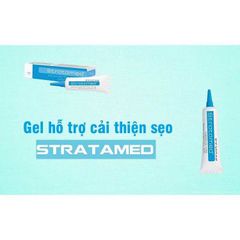 Gel Stratamed làm mờ sẹo - Phục hồi và ngăn ngừa sẹo lồi, sẹo phì đại từ Stratpharma Thụy Sĩ 30g