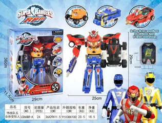 Bộ Lắp Ghép Robot Siêu Nhân GAO Super Ranger LD6688 - Đồ Chơi Phát Triển Tư Duy Cho Trẻ 6 Tuổi Trở Lên