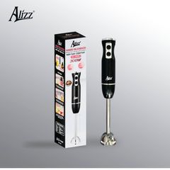 Máy Xay Sinh Tố Cầm Tay 300W Thân Đen ALIZZ AL-8009 - Hiệu Suất Cao, Lưỡi Dao Thép Không Gỉ, Tiện Lợi Cho Mọi Gia Đình