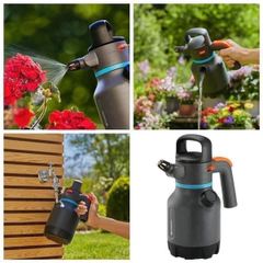 Bình tưới cây áp suất 1,25L Gardena 11120-20 - Dụng cụ chăm sóc cây vườn bền bỉ, tiện lợi và dễ sử dụng cho cây cảnh