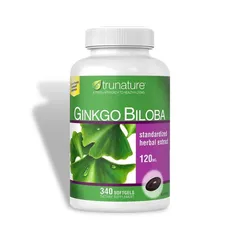 Bổ não Trunature Ginkgo Biloba 120mg USA 340 viên
