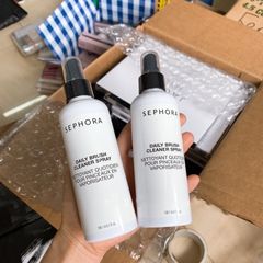 Xịt Rửa Cọ Trang Điểm Sephora Daily Brush Cleaner Spray 199ml - Làm Sạch Nhanh Chóng, Dưỡng Lông Cọ Mềm Mịn, Tiện Lợi Sử Dụng Ngay
