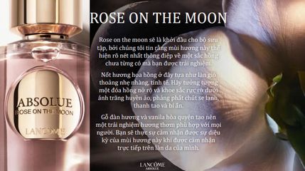 Nước Hoa Lancôme Absolue Rose On The Moon 100ml - Hương Hoa Hồng Sang Trọng Dành Cho Phụ Nữ, Tinh Tế và Quyến Rũ