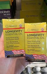 Dầu lăn vàng longevity essential oil 21ml (dầu gió cô Hằng)