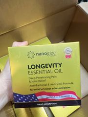 Dầu lăn vàng longevity essential oil 21ml (dầu gió cô Hằng)