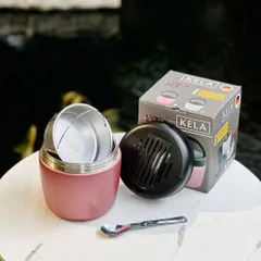 Cặp Lồng Giữ Nhiệt KELA Đức 1.2L - Thiết Kế Sang Trọng, Chất Liệu Inox Cao Cấp, Giữ Nhiệt 4-6 Giờ, Phù Hợp Đi Học, Đi Làm, Dã Ngoại