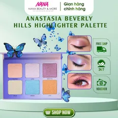 Bảng Phấn Má + Highlight Aurora Glow Anastasia Beverly Hills 4.2g - Phấn Trang Điểm Tỏa Sáng Đẹp Tự Nhiên, Dễ Dàng Đều Màu