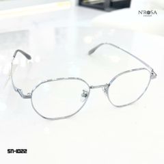 Gọng Kính Titanium Cận Cao Cấp Angel Eyes – Kim Loại Mảnh, Phom Oval Tối Giản, Siêu Nhẹ, Thời Trang Unisex, Phù Hợp Mọi Dáng Mặt