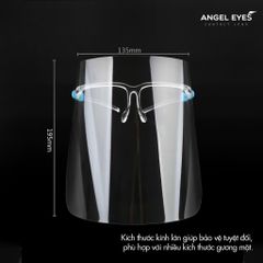 Kính bảo hộ chống giọt bắn và che bụi phòng dịch hiệu quả Angel Eyes phân phối