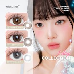 Kính Áp Tròng 1 Ngày SCORPIO Xám Tự Nhiên 14.0mm - Độ Cận 0-8 - Angel Eyes, Đôi Mắt Quyến Rũ, Thời Trang Fandom Bọ Cạp