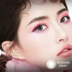 Lens xám tây Russian hiệu Angel Eyes chất liệu Silicone Hydrogel cao cấp Hàn Quốc đường kính 14.2mm
