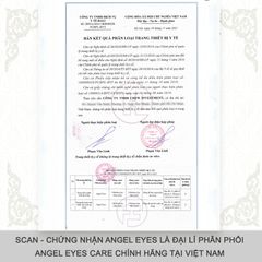 Nước Ngâm Lens Angel Eyes Care 360ml - Dung Dịch Bảo Quản Kính Áp Tròng Cho Mắt Khô Nhạy Cảm, Cung Cấp Độ Ẩm Hiệu Quả