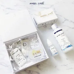 Kính áp tròng Angel Eyes - Silicone Hydrogel - EVE - Brown/Gray - Silicone - DIA 14.0