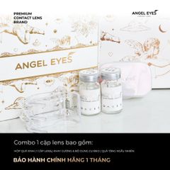 Kính áp tròng cận loạn thị Angel Eyes - Độ cận 0-8.00, loạn 0.75-2.75 với 5 trục cơ bản - Siêu ẩm, thoải mái cho mắt