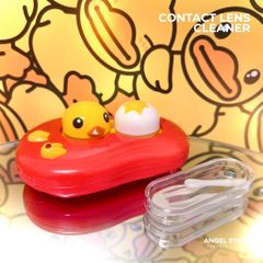Máy rửa lens tự động siêu sạch tiện dụng thương hiệu Angel Eyes sạc USB & pin (Máy rửa kính áp tròng bằng sóng siêu âm)
