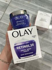 Kem Olay Retinol 24 Night Facial Moisturizer 50ml - Chăm sóc da, làm sáng và giảm nếp nhăn, phù hợp với mọi loại da