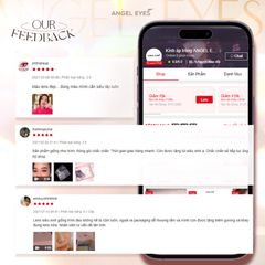 Kính áp tròng xám tây SOG Angel Eyes Hàn Quốc - Lens cô dâu tự nhiên, nhẹ nhàng, thời trang - Tặng khay gương khi mua 2 chiếc