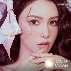 Kính áp tròng Angel Eyes RUSSIAN - Silicone Hydrogel - Đường kính 14.0 - Độ cận 0-6