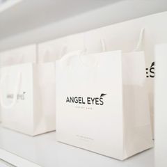 Kính áp tròng màu nâu Pixie thương hiệu Angel Eyes - Đường kính 14.5 - Không độ