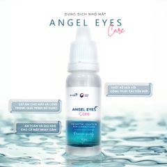 Nước Nhỏ Mắt Lens Angel Eyes Care 15ml Cao Cấp - Dung Dịch Dưỡng Ẩm An Toàn Cho Mắt Nhạy Cảm Kính Áp Tròng