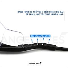 Kính bảo hộ Angel Eyes chống bụi và giọt bắn - An toàn, thoải mái, phù hợp cho mọi đối tượng sử dụng kính áp tròng